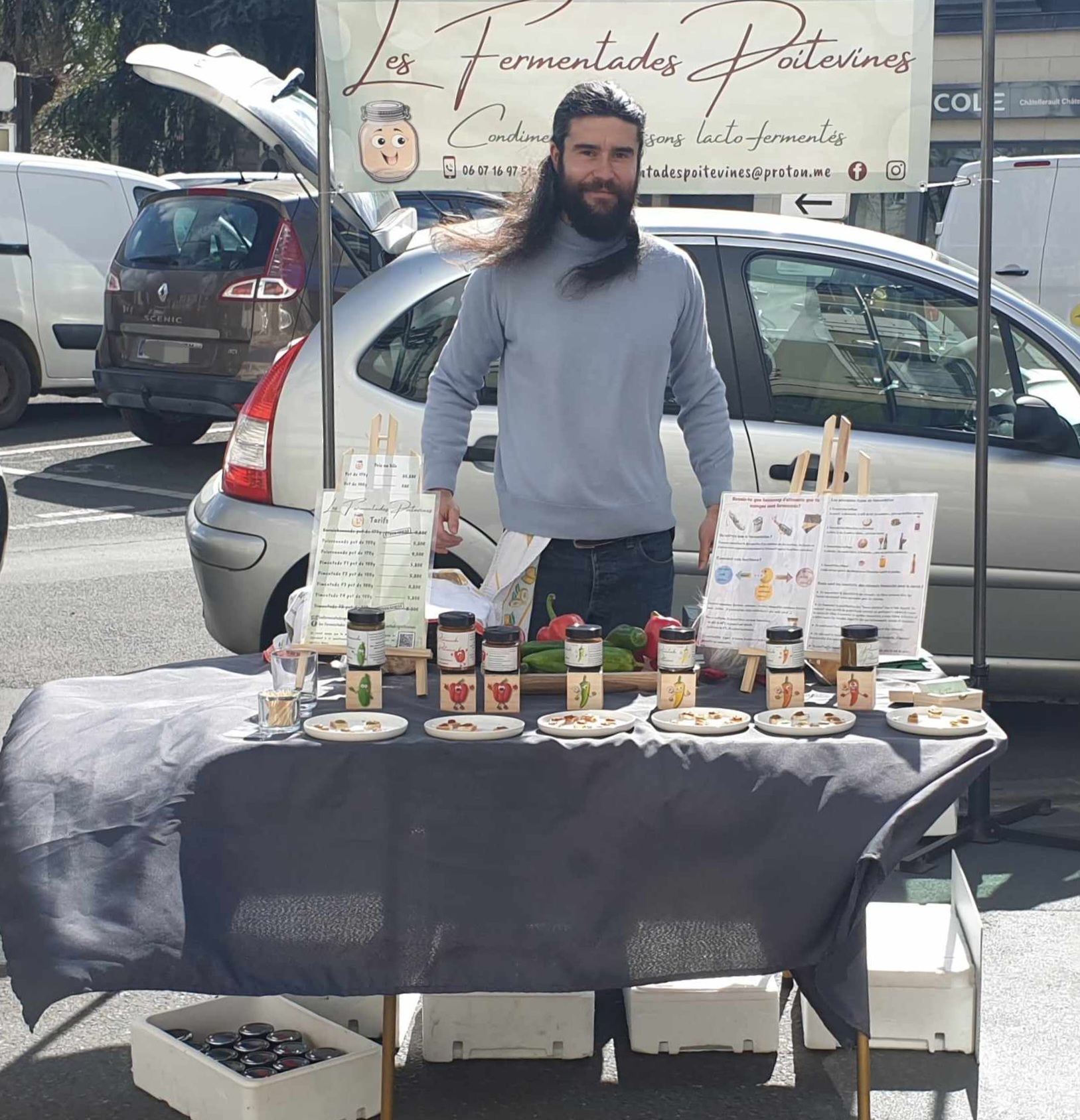 pierrick chauviere marche chatellerault degustation fermentades poitevines